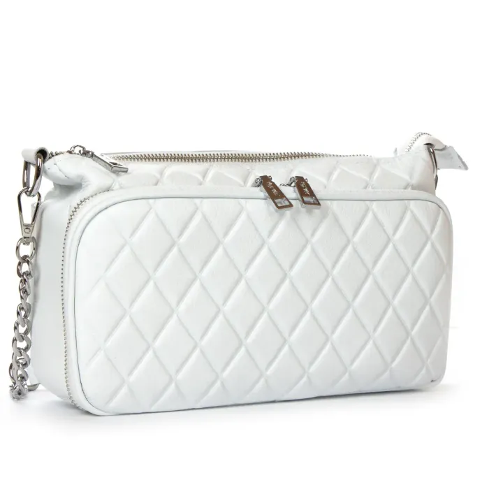 Сумка Класична шкіра ALEX RAI 2033-9 white