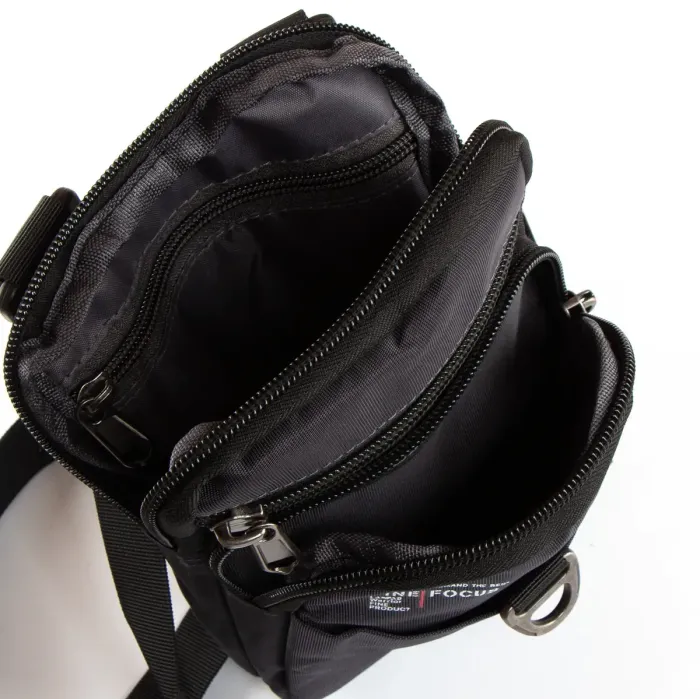 Сумка чоловіча Планшет нейлон Lanpad 61038 grey