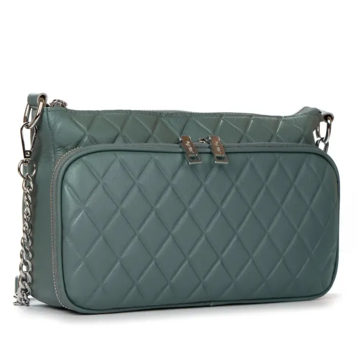 Сумка Жіноча Класична шкіра ALEX RAI 2033-9 L-blue