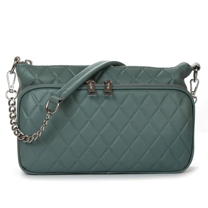 Сумка Жіноча Класична шкіра ALEX RAI 2033-9 L-blue