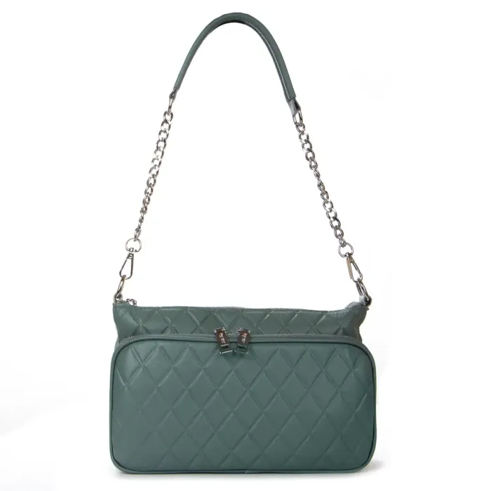 Сумка Жіноча Класична шкіра ALEX RAI 2033-9 L-blue