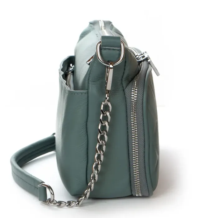 Сумка Жіноча Класична шкіра ALEX RAI 2033-9 L-blue