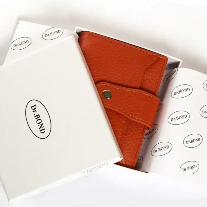 Гаманець Classic Жіноча шкіра DR. BOND WN-23-15 orange