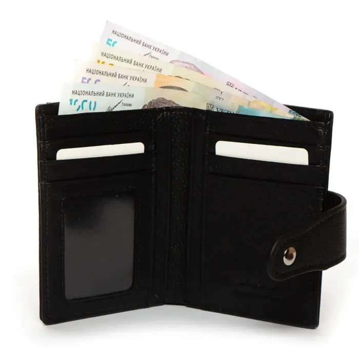 Гаманець Classic Жіноча шкіра DR. BOND WN-23-15 black