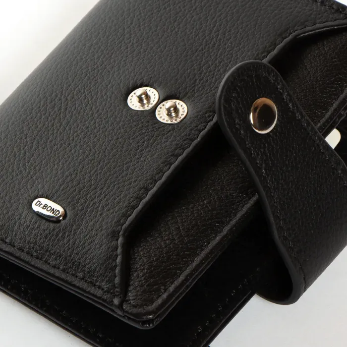 Гаманець Classic Жіноча шкіра DR. BOND WN-23-15 black