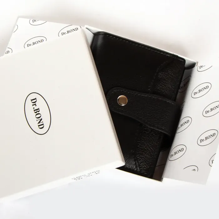 Гаманець Classic Жіноча шкіра DR. BOND WN-23-15 black