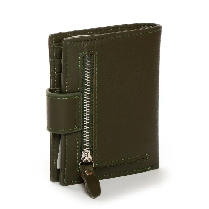 Гаманець Classic Жіноча шкіра DR. BOND WN-23-15 green