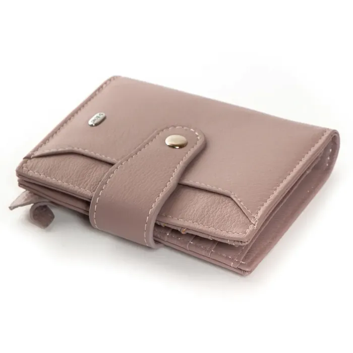 Кошелек Classic Женский кожа DR. BOND WN-23-15 pink-purple