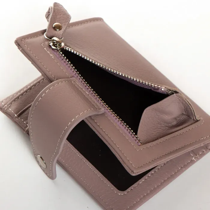 Кошелек Classic Женский кожа DR. BOND WN-23-15 pink-purple