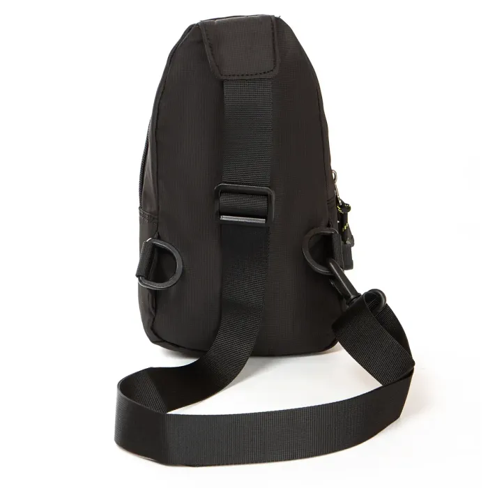Сумка чоловіча на плече нейлон Lanpad 82060 black