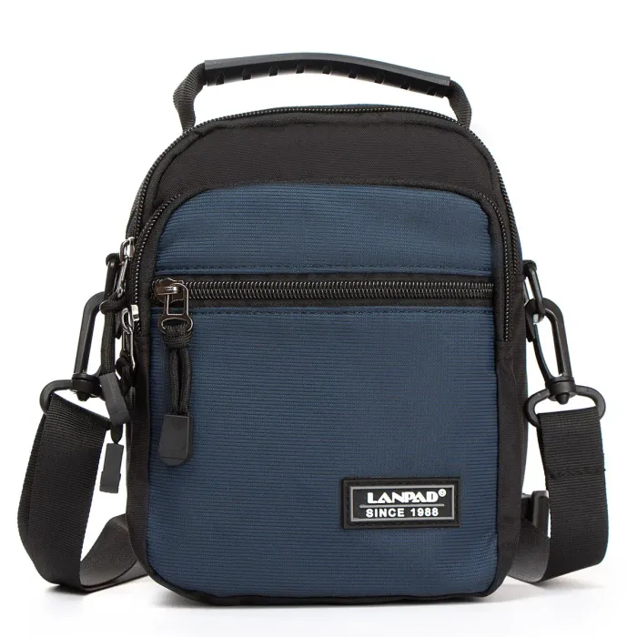 Сумка Мужская Планшет нейлон Lanpad 82049 blue
