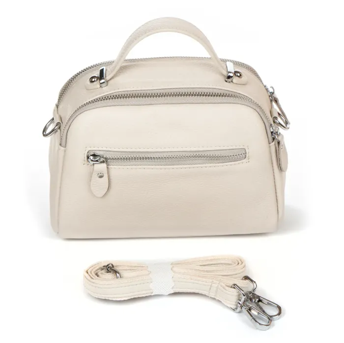 Сумка Клатч жіноча шкіра ALEX RAI 2906 white