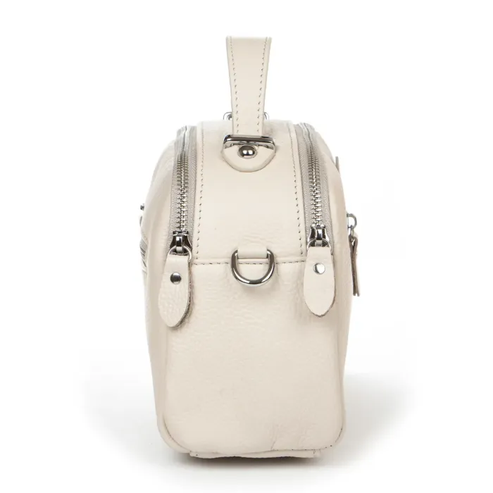 Сумка Клатч жіноча шкіра ALEX RAI 2906 white