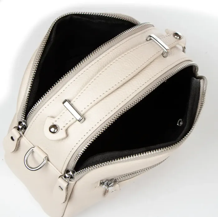 Сумка Клатч жіноча шкіра ALEX RAI 2906 white