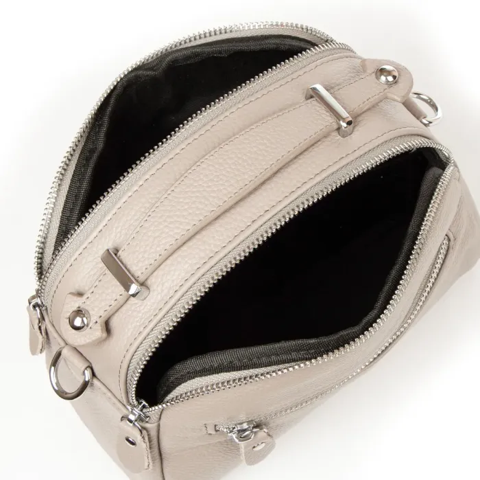 Сумка Женская Клатч кожа ALEX RAI 2906 L-grey