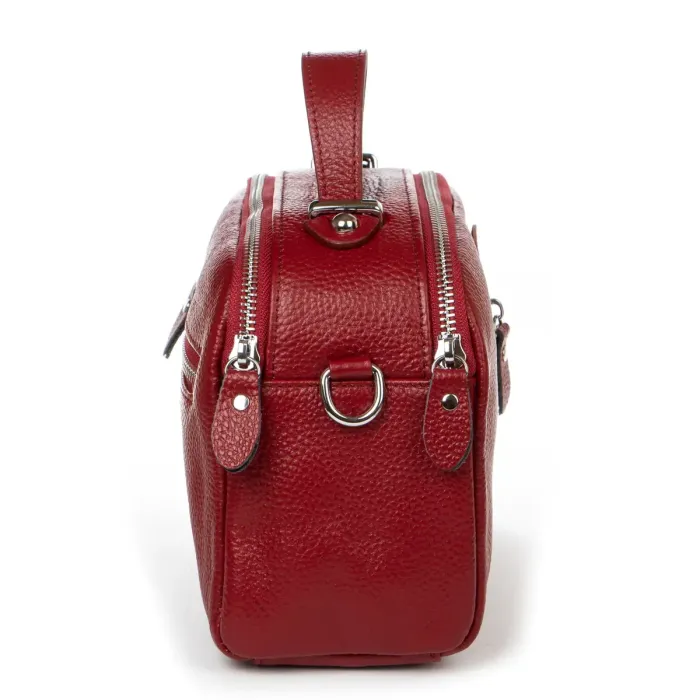 Сумка Женская Клатч кожа ALEX RAI 2906 bordo