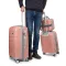 Дорожная Чемодан 2/1 ABS-пластик FASHION PP1-PLUS-1 rose-gold