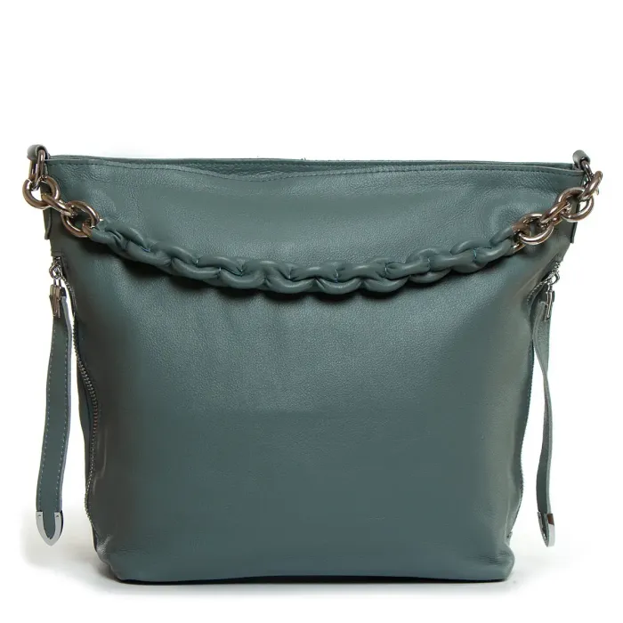 Сумка жіноча Класична шкіра ALEX RAI 8798-9 l-green