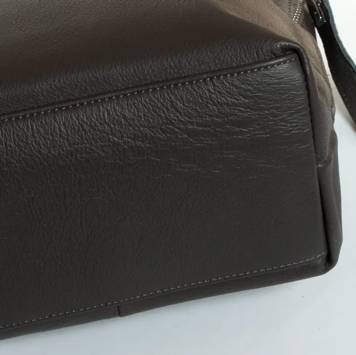 Сумка жіноча Класична шкіра ALEX RAI 8798-9 grey