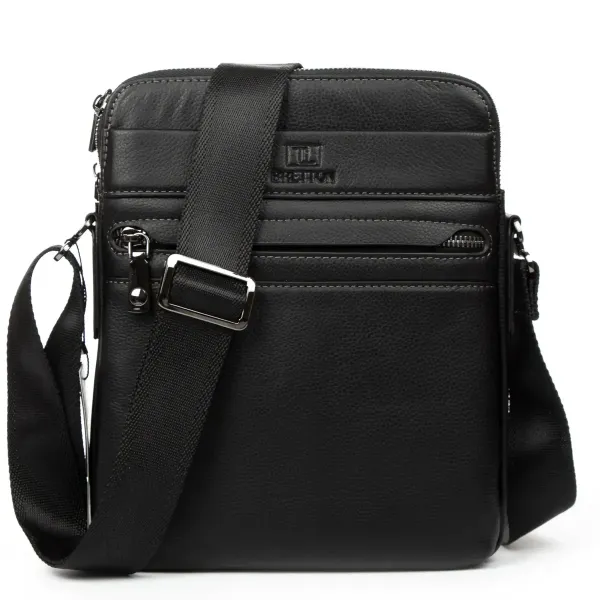 Сумка чоловіча Планшет шкіра BRETTON 1670-3 black