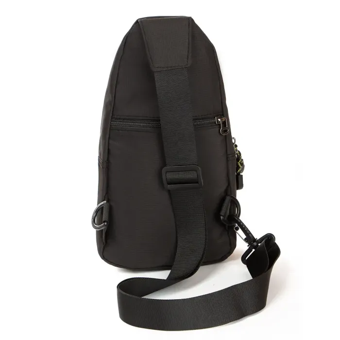 Сумка чоловіча на плече нейлон Lanpad 82055 black
