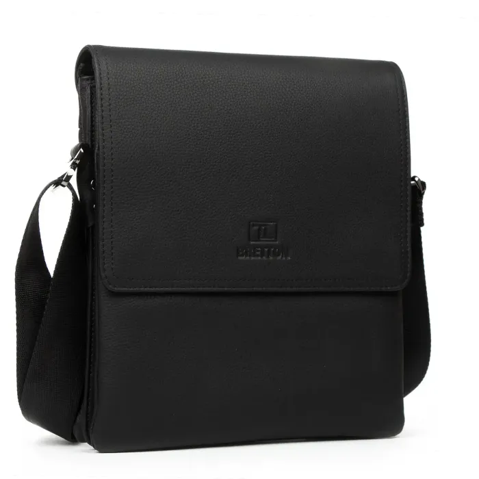 Сумка Мужская Планшет кожа BRETTON 3746-3 black