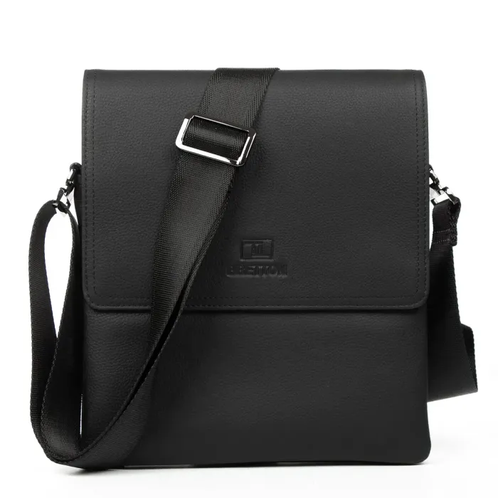 Сумка Мужская Планшет кожа BRETTON 3746-3 black