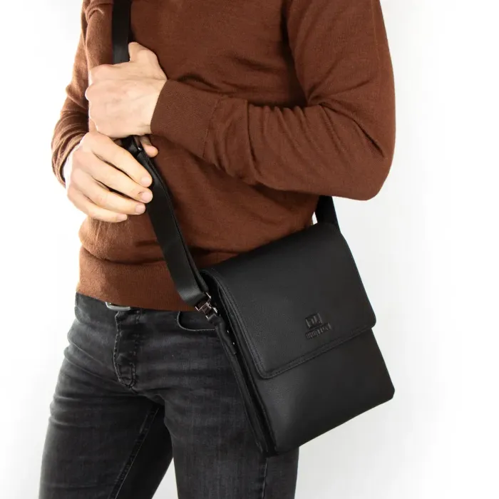 Сумка Мужская Планшет кожа BRETTON 3746-4 black