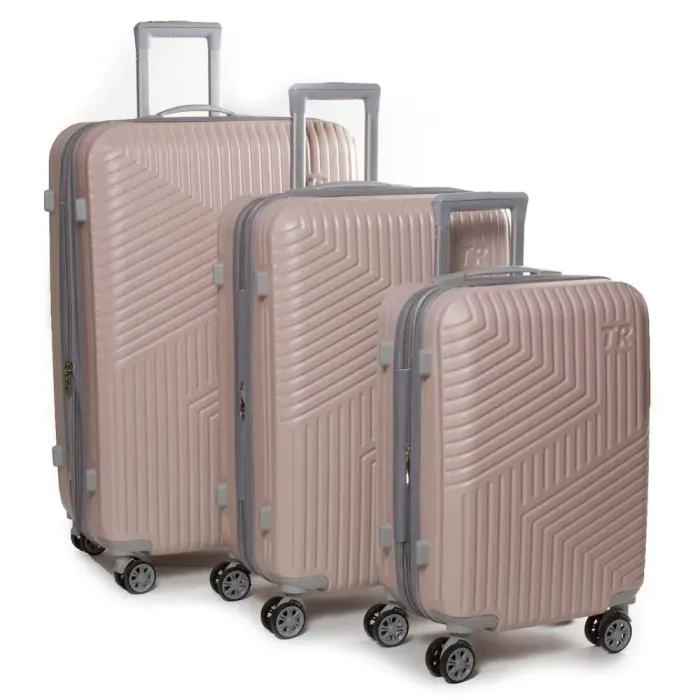 Дорожная Чемодан 31 ABS-пластик 802 pink