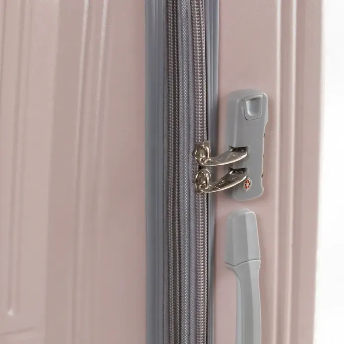 Дорожная Чемодан 31 ABS-пластик 802 pink