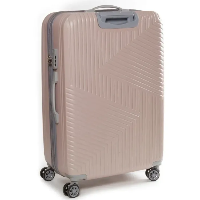 Дорожная Чемодан 31 ABS-пластик 802 pink