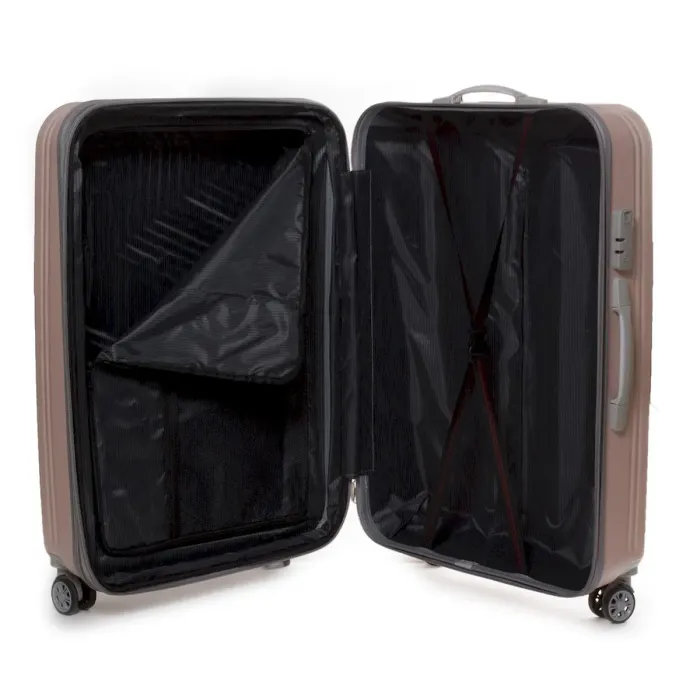 Дорожная Чемодан 31 ABS-пластик 802 pink