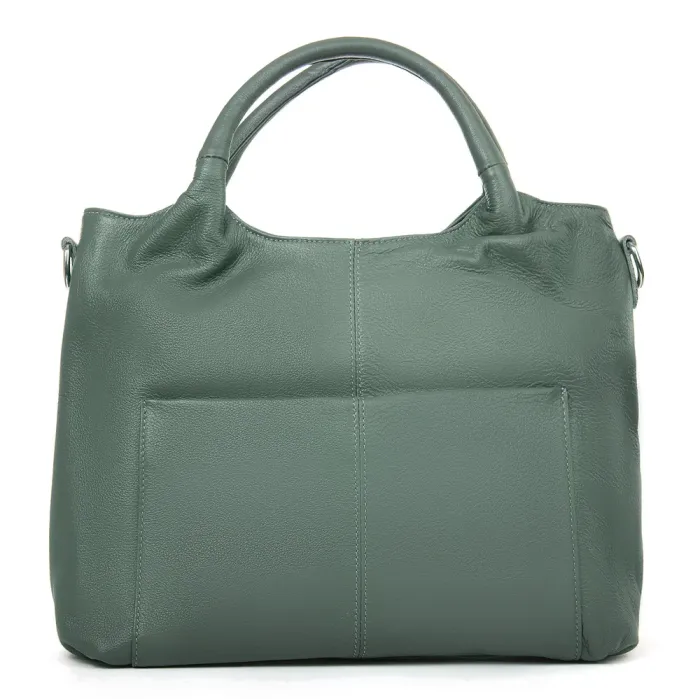 Сумка Женская Классическая кожа ALEX RAI 9502-9 green