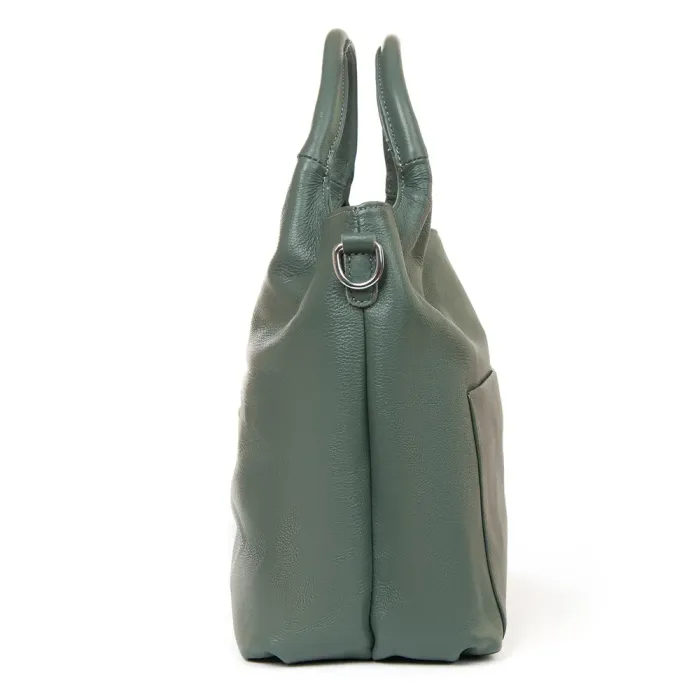 Сумка Женская Классическая кожа ALEX RAI 9502-9 green