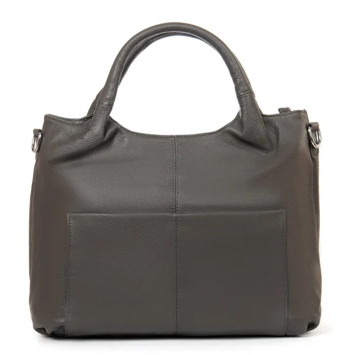 Сумка Женская Классическая кожа ALEX RAI 9502-9 grey