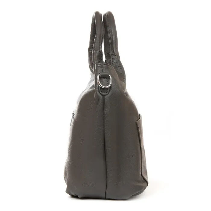 Сумка Женская Классическая кожа ALEX RAI 9502-9 grey