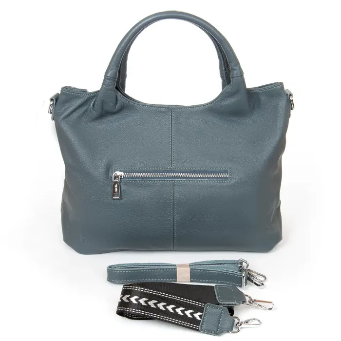 Сумка Женская Классическая кожа ALEX RAI 9502-9 blue