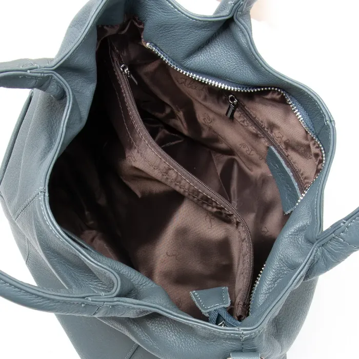 Сумка Женская Классическая кожа ALEX RAI 9502-9 blue