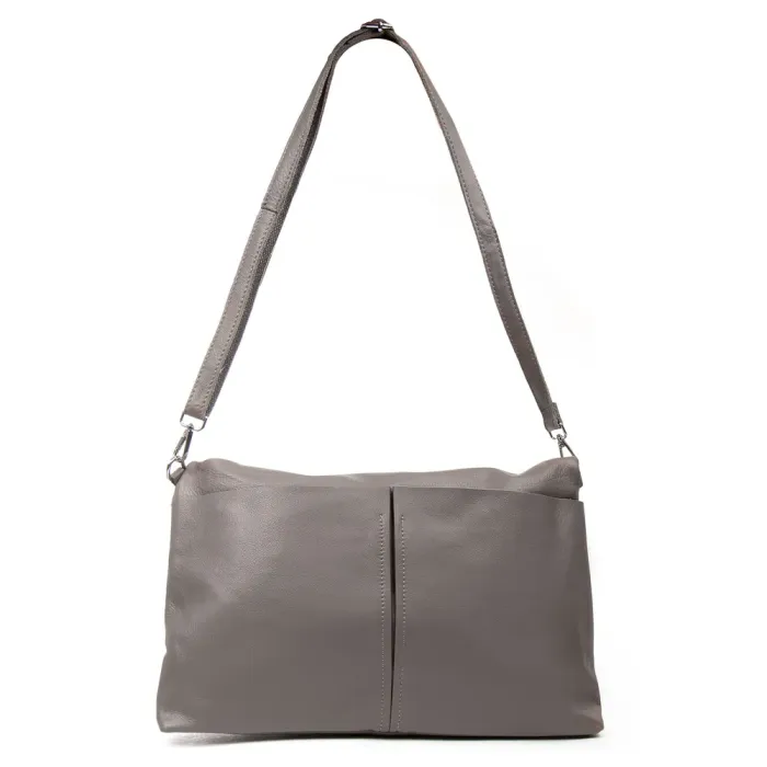 Сумка Женская Классическая кожа ALEX RAI 2043-9 grey