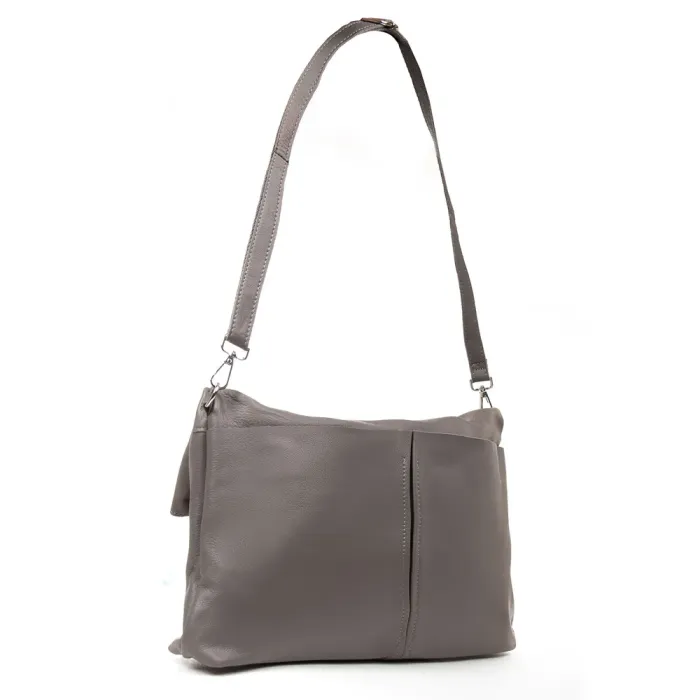 Сумка Женская Классическая кожа ALEX RAI 2043-9 grey