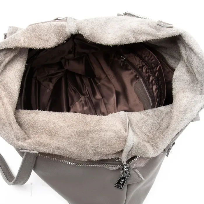 Сумка Женская Классическая кожа ALEX RAI 2043-9 grey