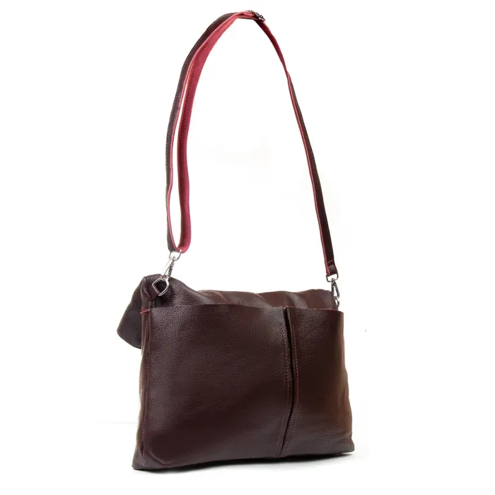 Сумка Женская Классическая кожа ALEX RAI 2043-9 bordo