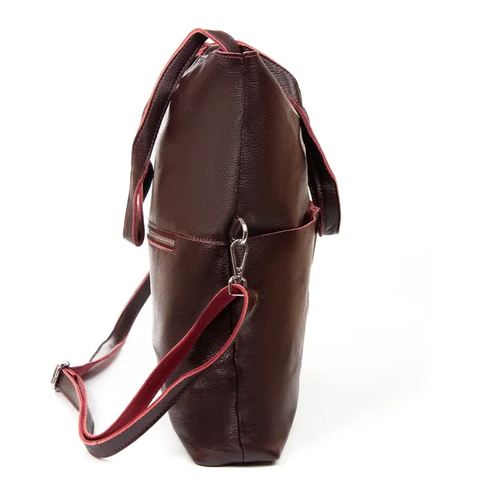 Сумка Женская Классическая кожа ALEX RAI 2043-9 bordo