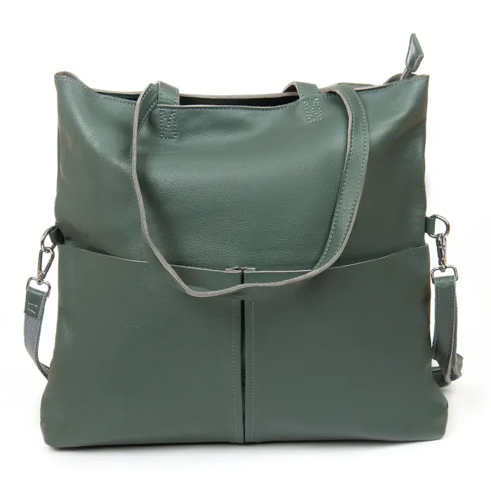 Сумка Женская Классическая кожа ALEX RAI 2043-9 green