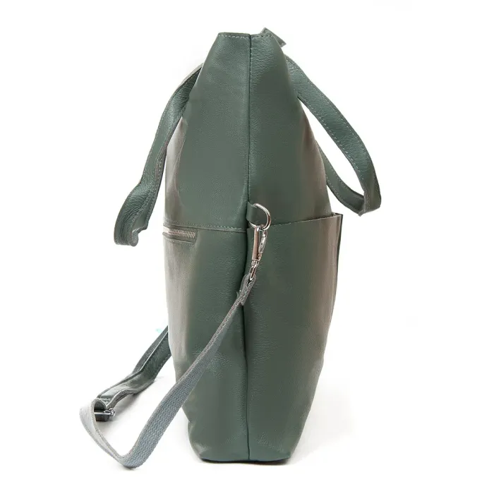 Сумка Женская Классическая кожа ALEX RAI 2043-9 green