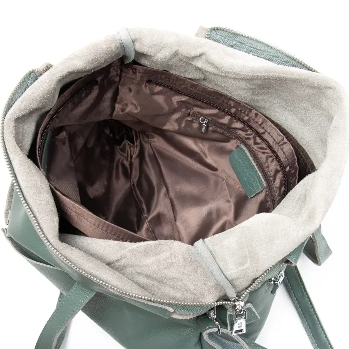 Сумка Женская Классическая кожа ALEX RAI 2043-9 green