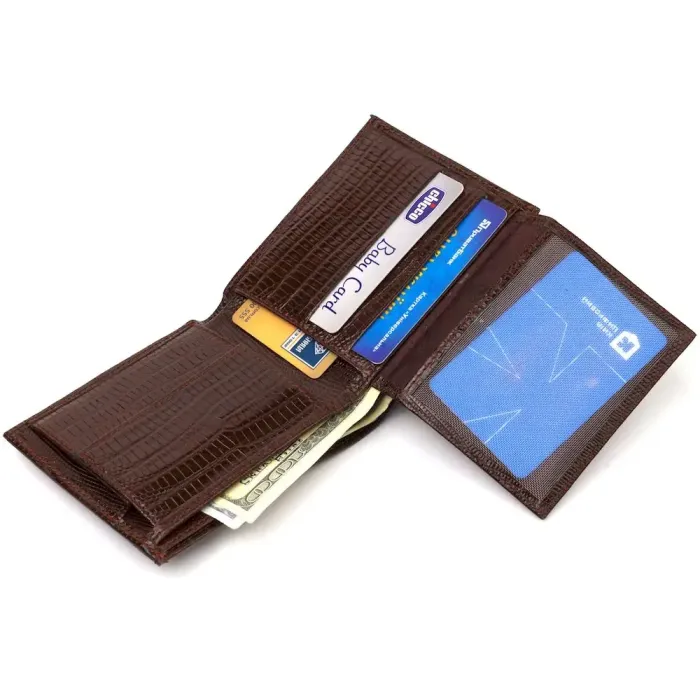 Интересное мужское портмоне из натуральной фактурной кожи CANPELLINI 21785 Коричневое