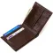 Интересное мужское портмоне из натуральной фактурной кожи CANPELLINI 21785 Коричневое
