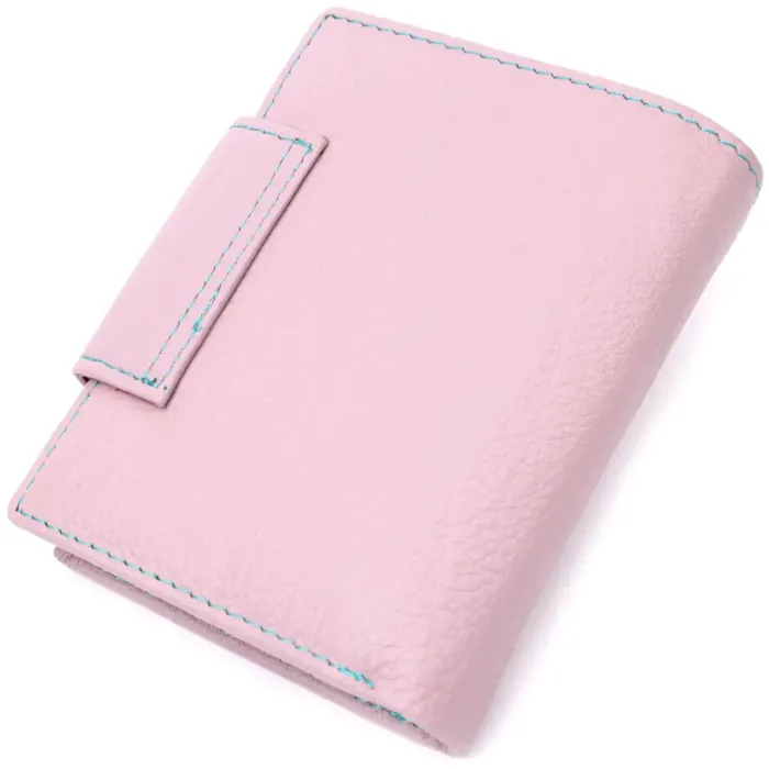 Интересное портмоне с монетницей для женщин из натуральной кожи ST Leather 19452 Бежевый