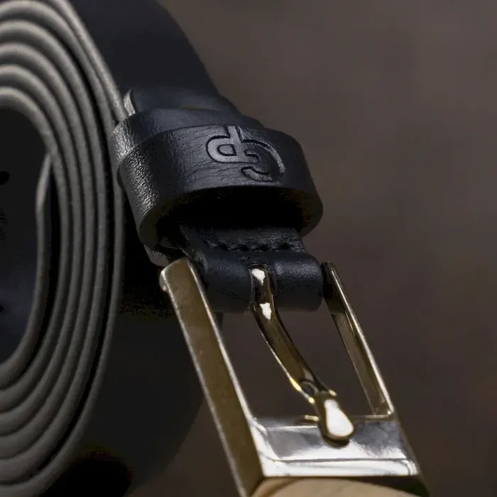 Ремінь жіночий Grande Pelle 11070 синій